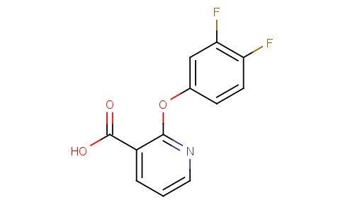 3-Pyridinecarboxylic acid, 2-(3,4-difluorophenoxy)-